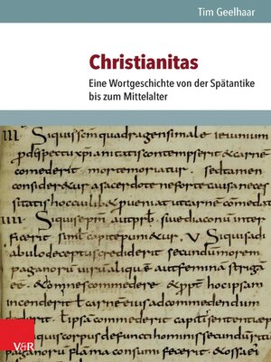 cover image of Christianitas